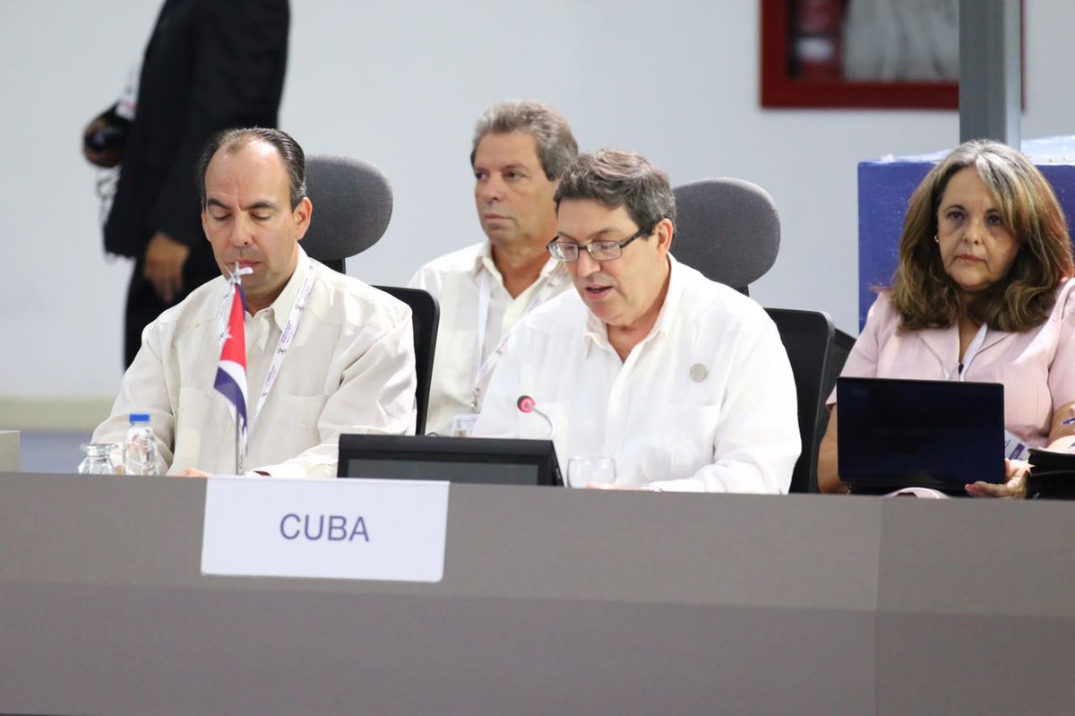 Bruno Rodríguez Parrilla, Cuba