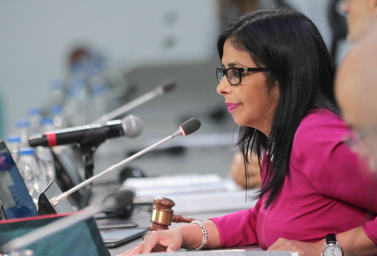 Delcy Rodríguez, Venezuela