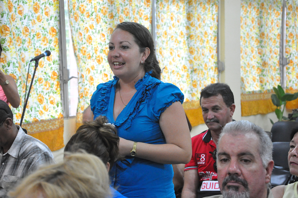 Gisel García, Jefa de Información La Demajagua