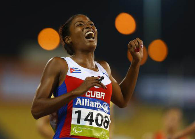 Velocista cubana Durand logra récord paralímpico en Río 2016 Velocista cubana Durand logra récord paralímpico en Río 2016