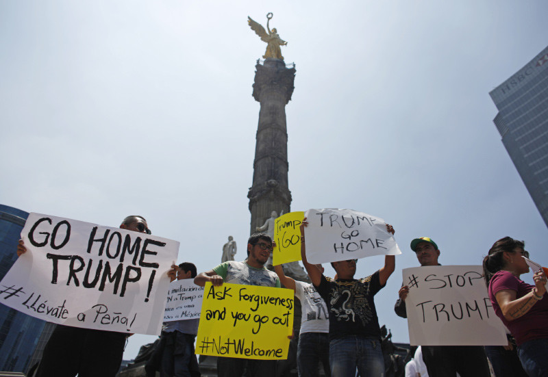Repudio  a Donald Trump