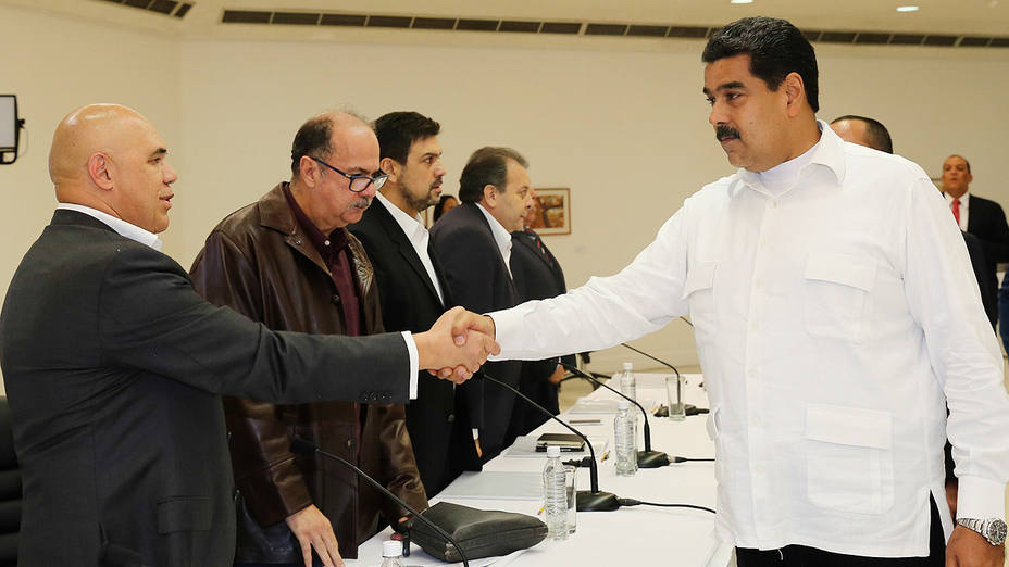 Diálogo Gobierno y oposición en Venezuela