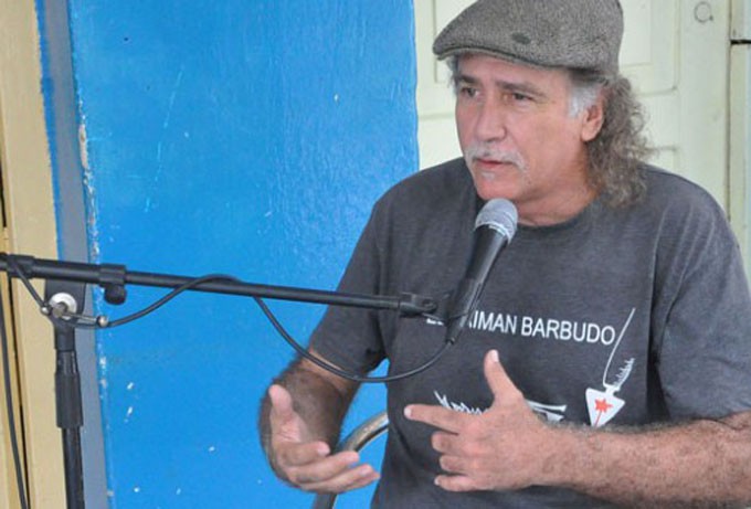 Fidel Díaz Castro, director de la revista Caimán Barbudo FOTO/  Rafael Martínez Arias