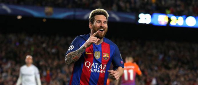 Messi mete hat-trick al city