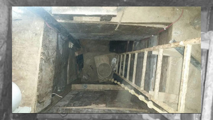 Narco tunel méxico
