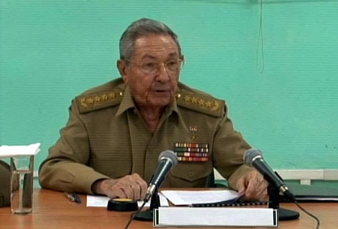 Raúl Castro Ruz, en Santiago de Cuba