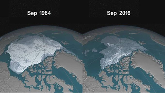 Desaparece hielo marino más antiguo del Ártico Desaparece hielo marino más antiguo del Ártico