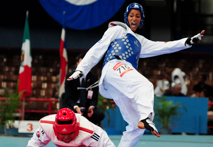 Taekwondocas cubanas se entrenan en Perú Taekwondocas cubanas se entrenan en Perú