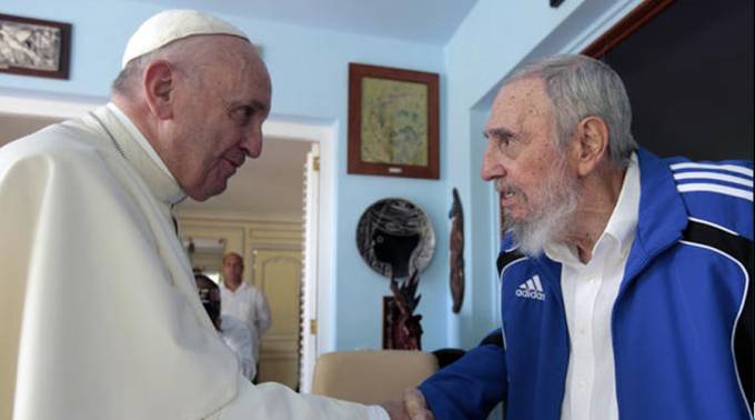 El Papa Francisco expresa sus condolencias por la muerte del líder cubano Fidel Castro El Papa Francisco expresa sus condolencias por la muerte del líder cubano Fidel Castro