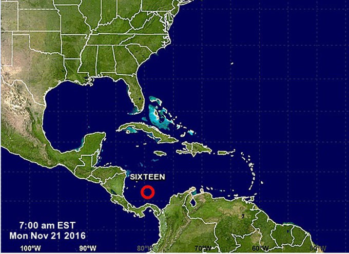 depresion tropical