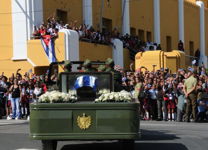 Fidel en Santiago de Cuba 1