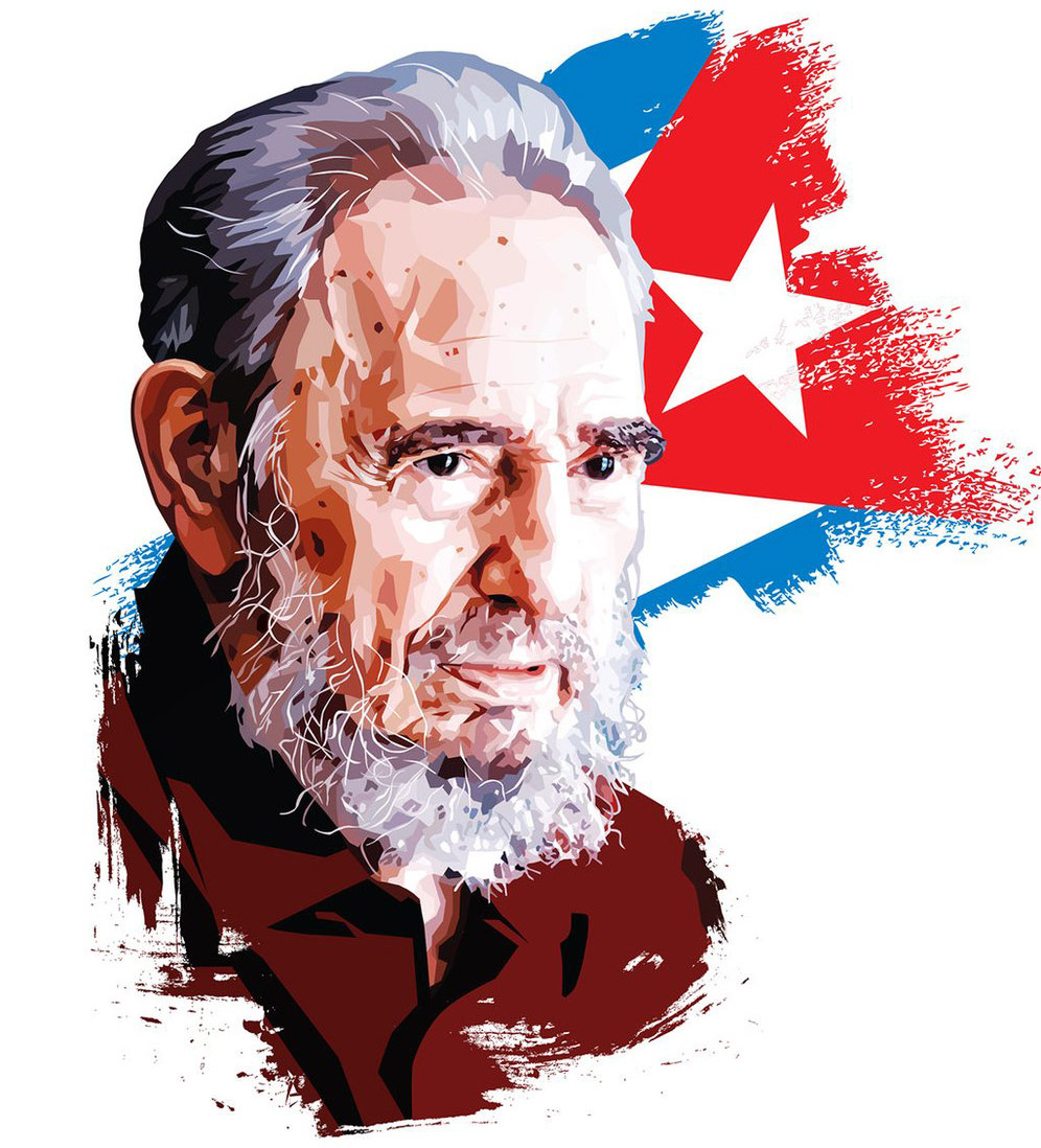 Fidel, ilustración
