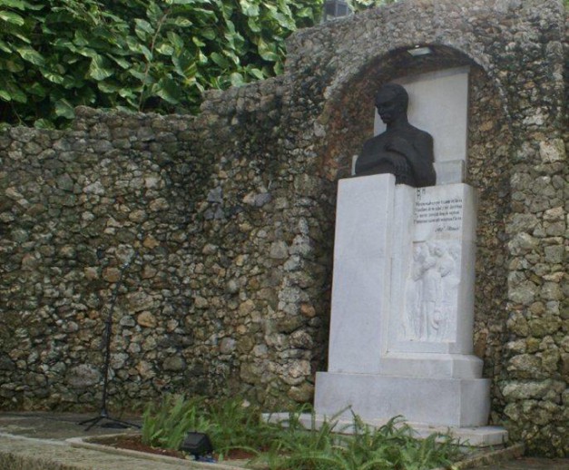 Busto de José Martí en el Museo de la Fragua martiana