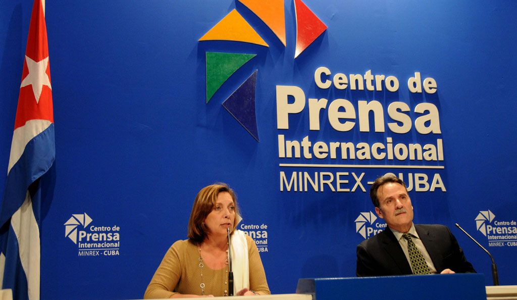 LA HABANA-CONFERENCIA DE PRENSA SOBRE LA DECLARACIÓN CONJUNTA CUBA-ESTADOS UNIDOS