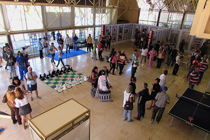 Inauguran pabellón del Deporte en Expocuba Inauguran pabellón del Deporte en Expocuba