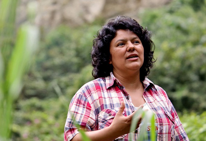 Berta Caceres 2015 Goldman Environmental Award Recipient