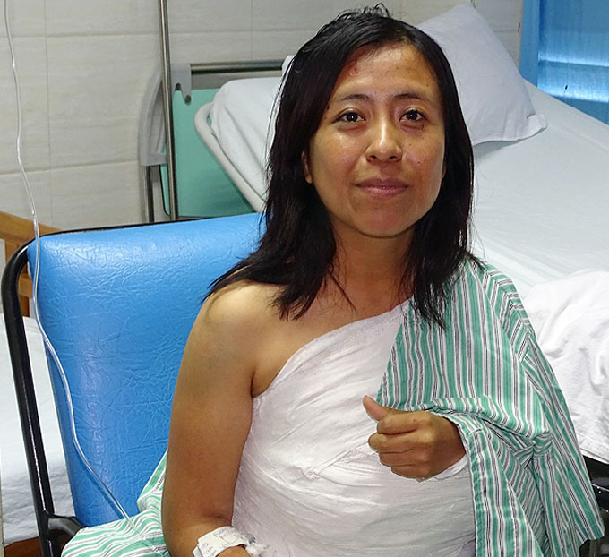 Evolucionan satisfactoriamente lesionados de accidente del tránsito en Bayamo Evolucionan satisfactoriamente lesionados de accidente del tránsito en Bayamo