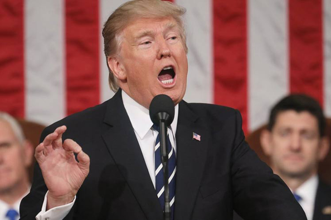 Trump y su discurso en Congreso de EE.UU., lluvia de críticas Trump y su discurso en Congreso de EE.UU., lluvia de críticas