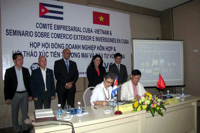 Nuevas acciones para mayores nexos económicos Vietnam-Cuba Nuevas acciones para mayores nexos económicos Vietnam-Cuba