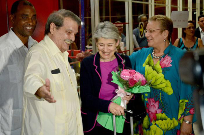 Directora general de la Unesco dialoga con Historiador de La Habana Directora general de la Unesco dialoga con Historiador de La Habana