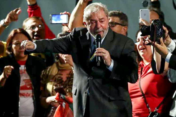 Ni una prueba después de dos años de masacre, denuncia Lula Ni una prueba después de dos años de masacre, denuncia Lula
