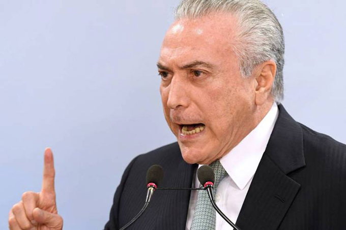 El enroque fallido de Michel Temer El enroque fallido de Michel Temer