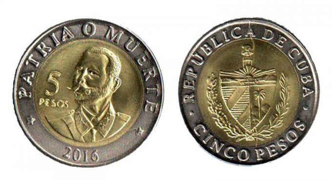 Banco Central de Cuba pone en circulación nueva moneda Banco Central de Cuba pone en circulación nueva moneda