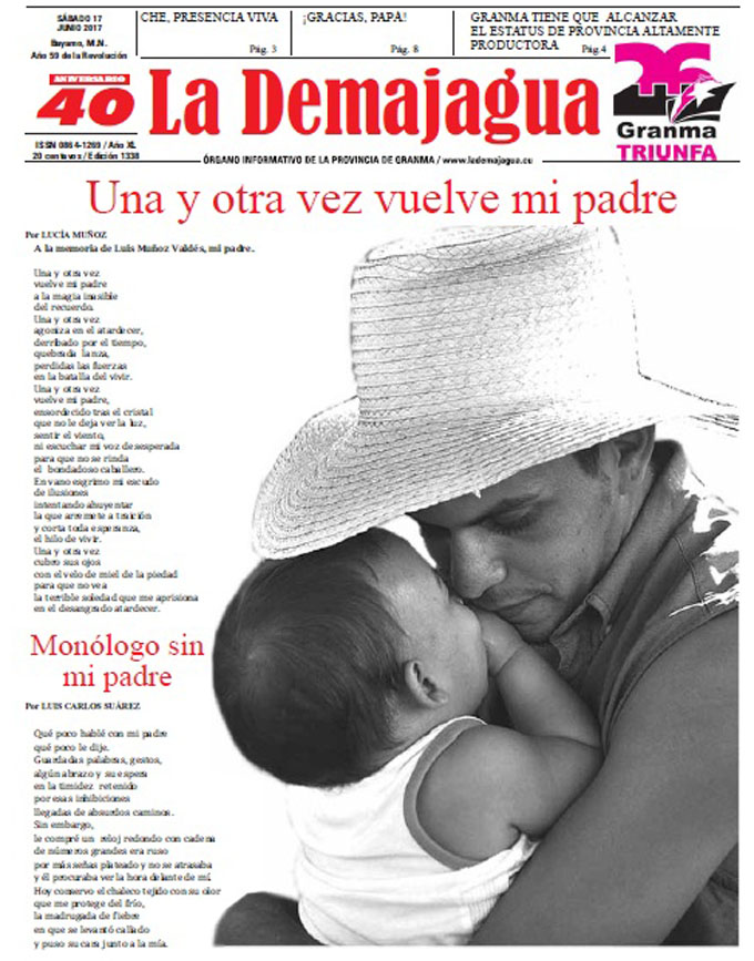 Edición impresa 1338 del semanario La Demajagua, sábado 17 de junio de 2017 Edición impresa 1338 del semanario La Demajagua, sábado 17 de junio de 2017