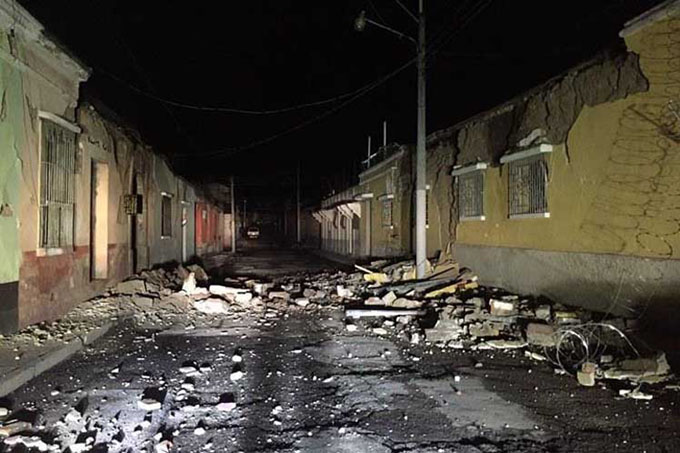 Dos muertos y otros daños por terremoto de 6.6 grados en Guatemala Dos muertos y otros daños por terremoto de 6.6 grados en Guatemala