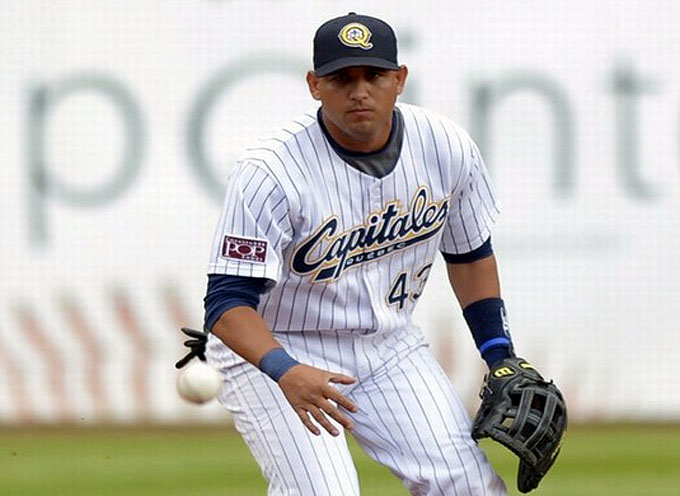 Pelotero Yordan Manduley, indetenible en liga Can-Am Pelotero Yordan Manduley, indetenible en liga Can-Am