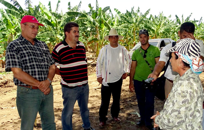 Ministro de la Agricultura cubana recorre Granma Ministro de la Agricultura cubana recorre Granma