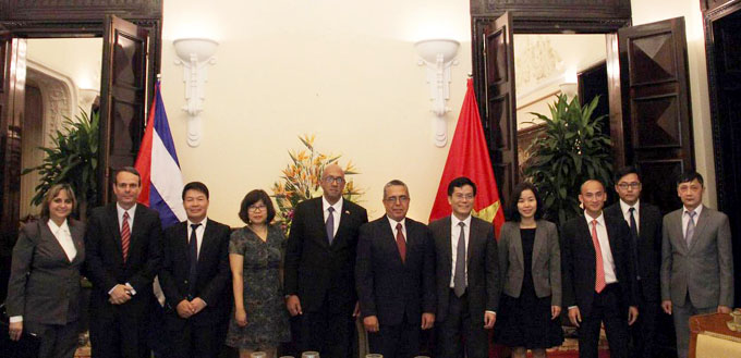 Fructíferas las consultas políticas, coinciden Vietnam y Cuba Fructíferas las consultas políticas, coinciden Vietnam y Cuba