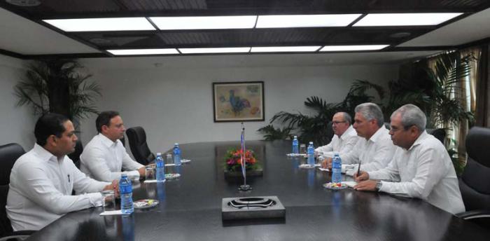 Recibió Díaz-Canel a Procurador General de República Dominicana Recibió Díaz-Canel a Procurador General de República Dominicana