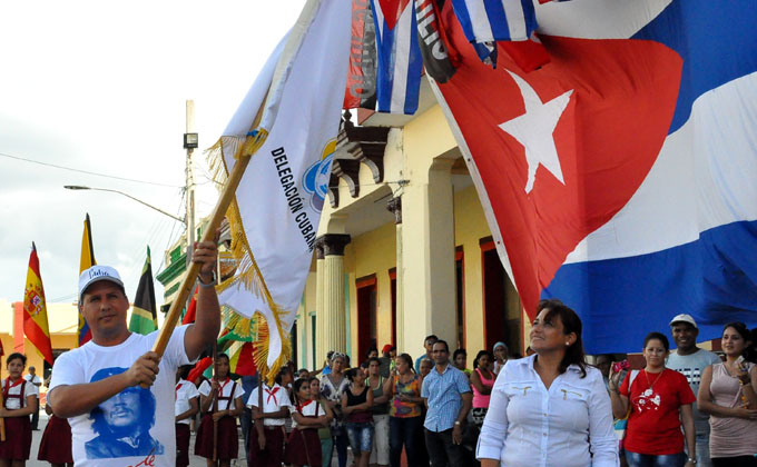 Delegación de Granma con espíritu antimperialista al Festival de la Juventud (+ fotos y videos) Delegación de Granma con espíritu antimperialista al Festival de la Juventud (+ fotos y videos)