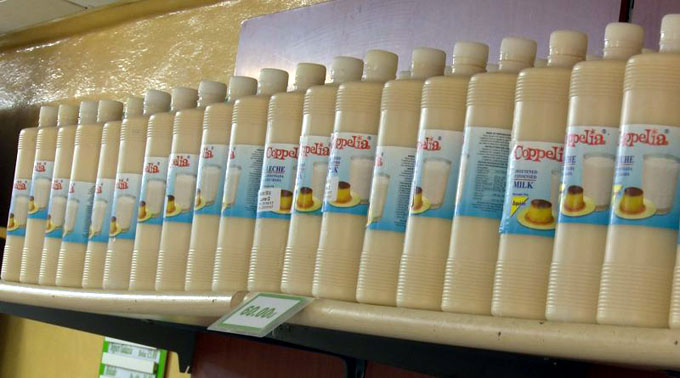 Comenzó venta de leche condensada en envase plástico Comenzó venta de leche condensada en envase plástico