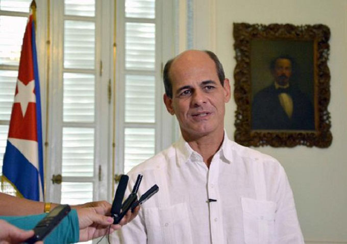 Declaración del viceministro de Relaciones Exteriores Rogelio Sierra Díaz Declaración del viceministro de Relaciones Exteriores Rogelio Sierra Díaz