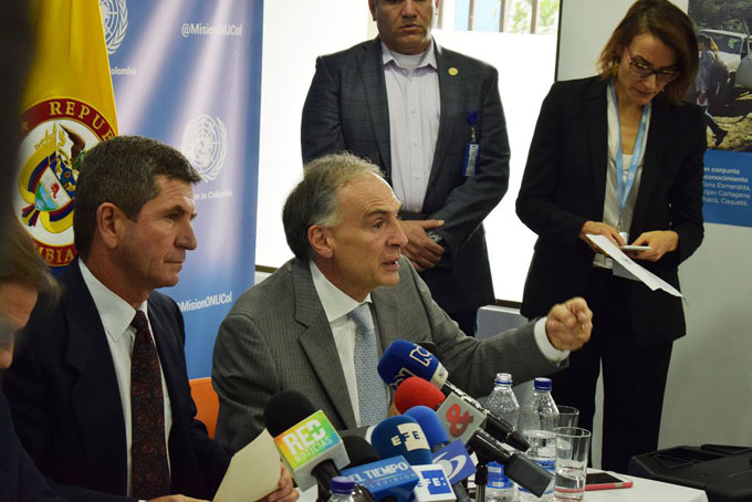 Naciones Unidas señala desafíos en el proceso de paz en Colombia Naciones Unidas señala desafíos en el proceso de paz en Colombia