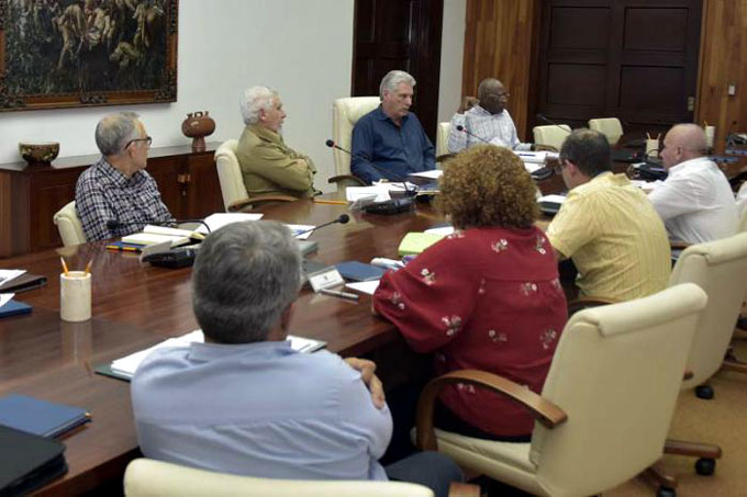 Chequeó Díaz-Canel programas fundamentales para el desarrollo del país Chequeó Díaz-Canel programas fundamentales para el desarrollo del país