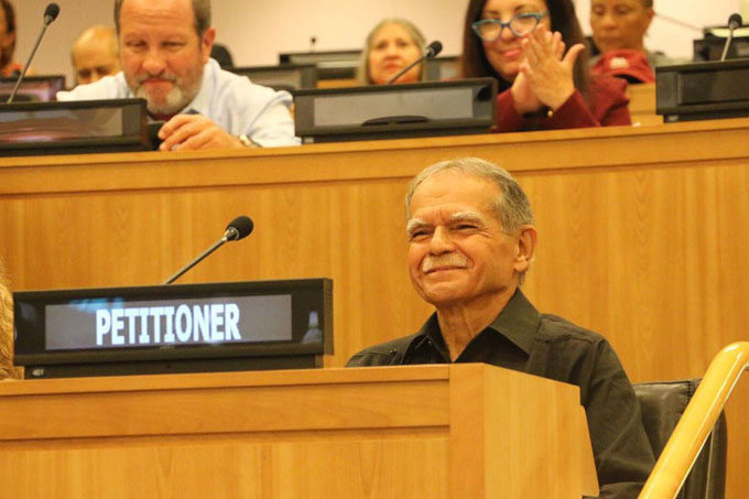 Luchador independentista puertorriqueño pide en ONU respeto a su país Luchador independentista puertorriqueño pide en ONU respeto a su país