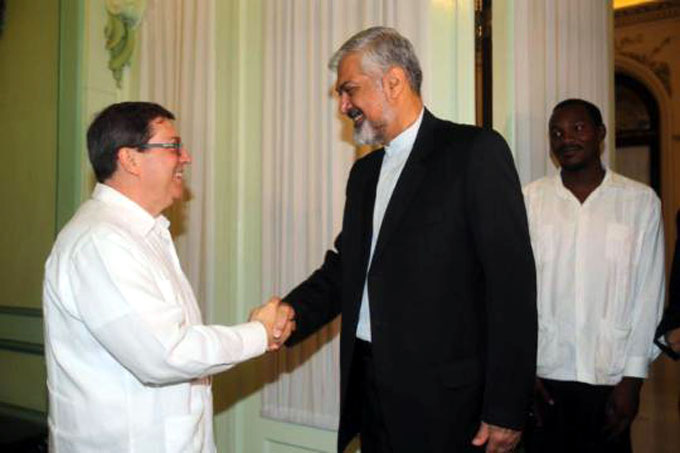 Reciben autoridades cubanas a enviado especial del presidente de Irán Reciben autoridades cubanas a enviado especial del presidente de Irán