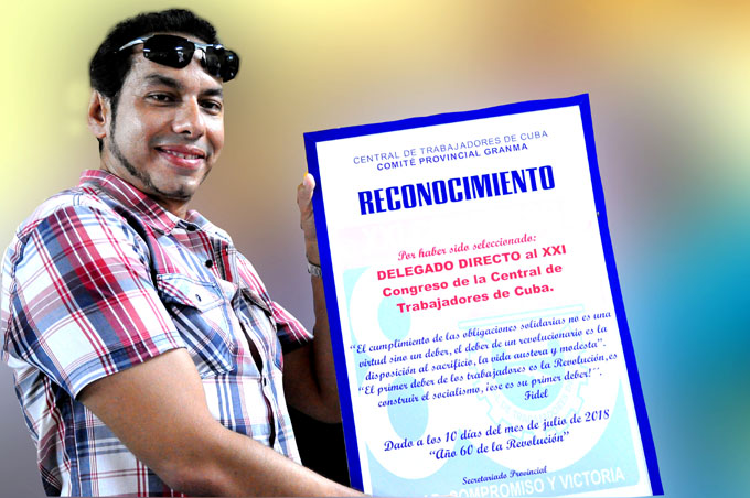 Eligen en Granma primer Delegado directo al XXI Congreso de la CTC Eligen en Granma primer Delegado directo al XXI Congreso de la CTC