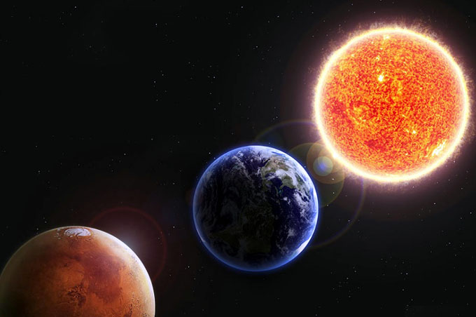 Oposición favorable del planeta Marte este viernes Oposición favorable del planeta Marte este viernes