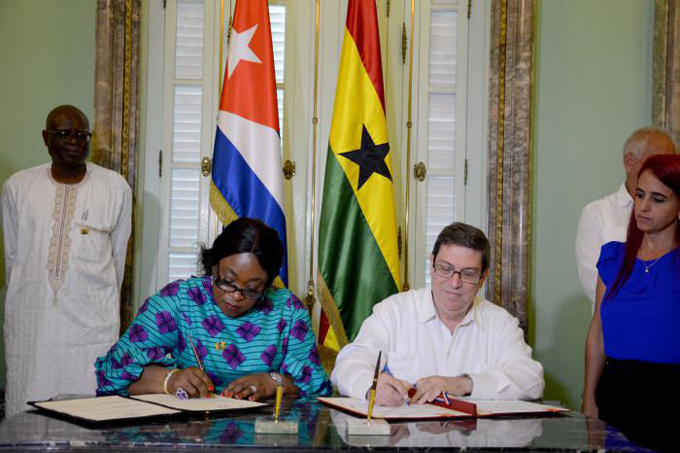 Cuba y Ghana firman acuerdo sobre consultas diplomáticas regulares Cuba y Ghana firman acuerdo sobre consultas diplomáticas regulares