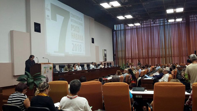 Concluye hoy Conferencia Internacional PsicoHabana 2018 Concluye hoy Conferencia Internacional PsicoHabana 2018