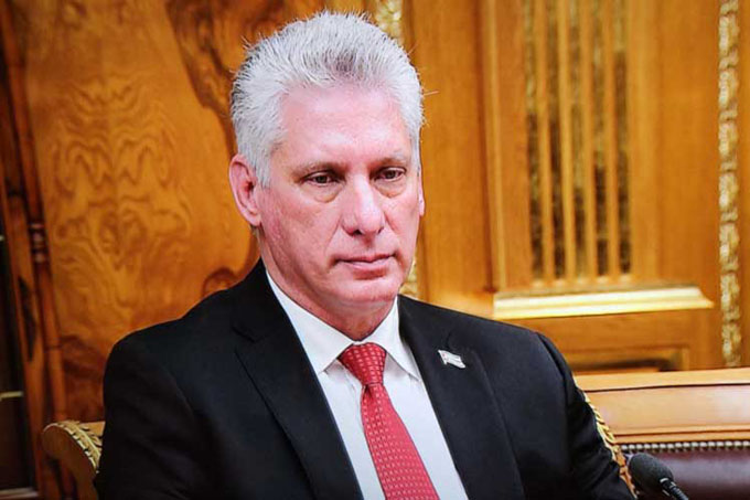 Rusia y Cuba condenan política de sanciones, afirma Díaz-Canel Rusia y Cuba condenan política de sanciones, afirma Díaz-Canel