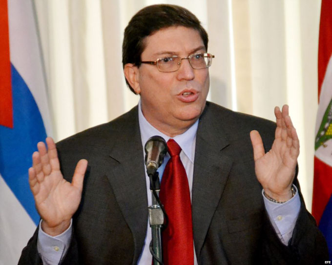 Reclama Canciller cubano a EEUU que levante el bloqueo, restablezca visados y cese represión Reclama Canciller cubano a EEUU que levante el bloqueo, restablezca visados y cese represión