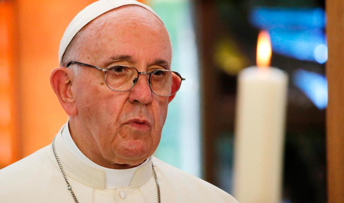 Alerta el papa Francisco sobre la degradación espiritual Alerta el papa Francisco sobre la degradación espiritual