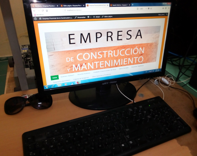 Crea sitio web empresa constructora del Poder Popular en Granma (+ fotos) Crea sitio web empresa constructora del Poder Popular en Granma (+ fotos)