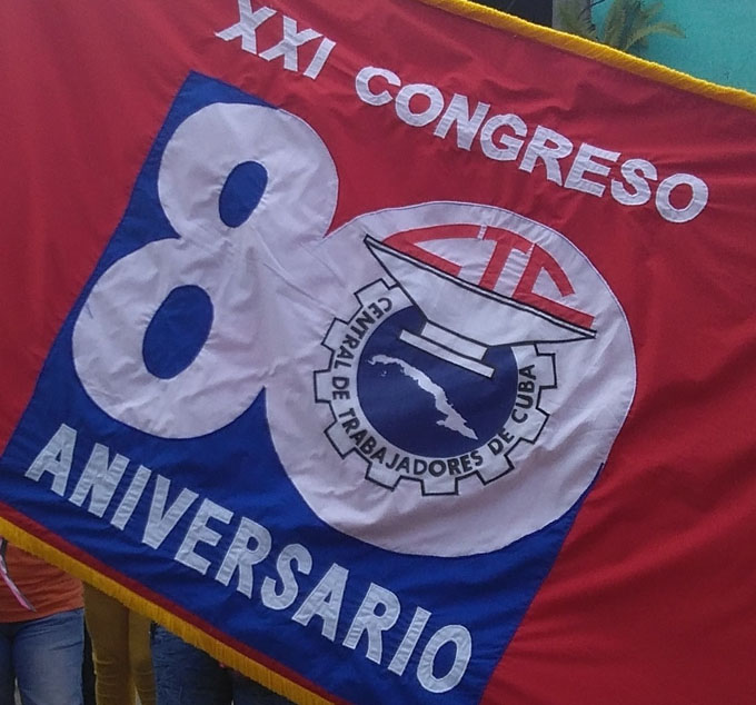 En Granma Bandera XXI Congreso de la Central de Trabajadores de Cuba En Granma Bandera XXI Congreso de la Central de Trabajadores de Cuba