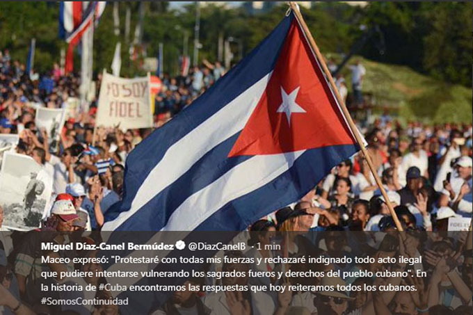 Díaz-Canel: No habrá ley que devuelva a Cuba a la esclavitud Díaz-Canel: No habrá ley que devuelva a Cuba a la esclavitud